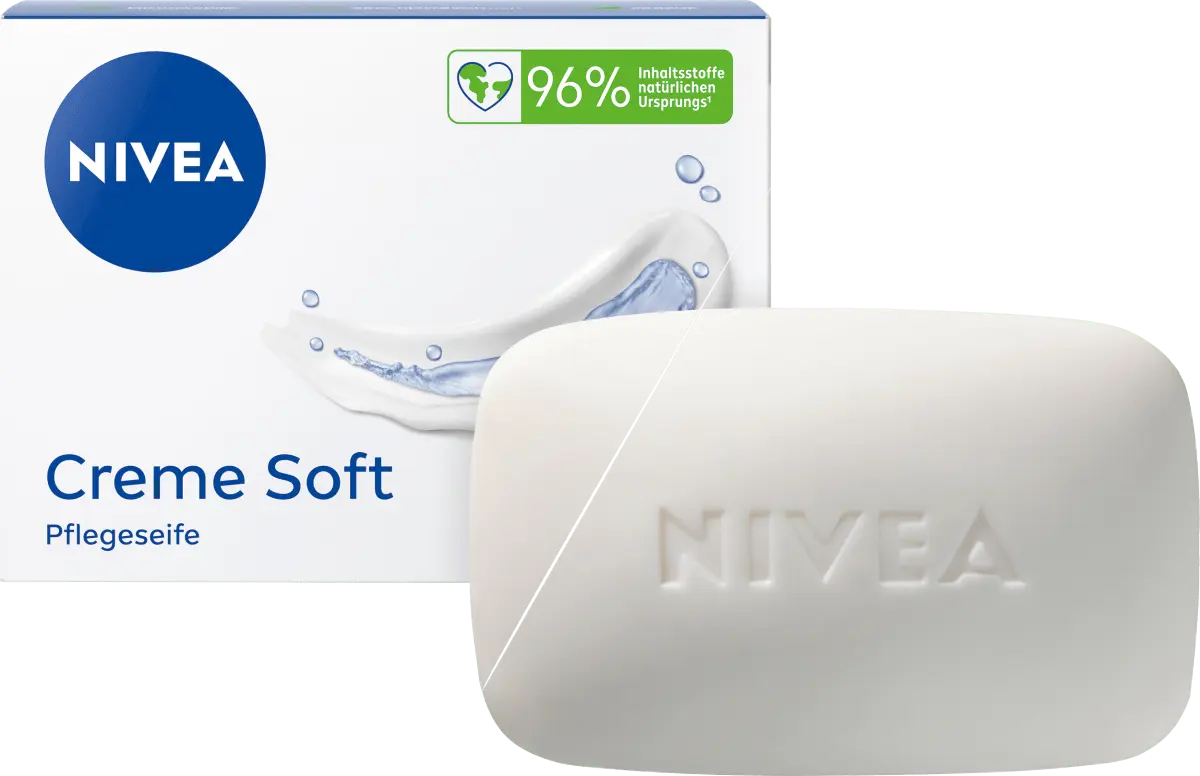 

Мыло кремовое мягкое уходовое мыло 100г NIVEA