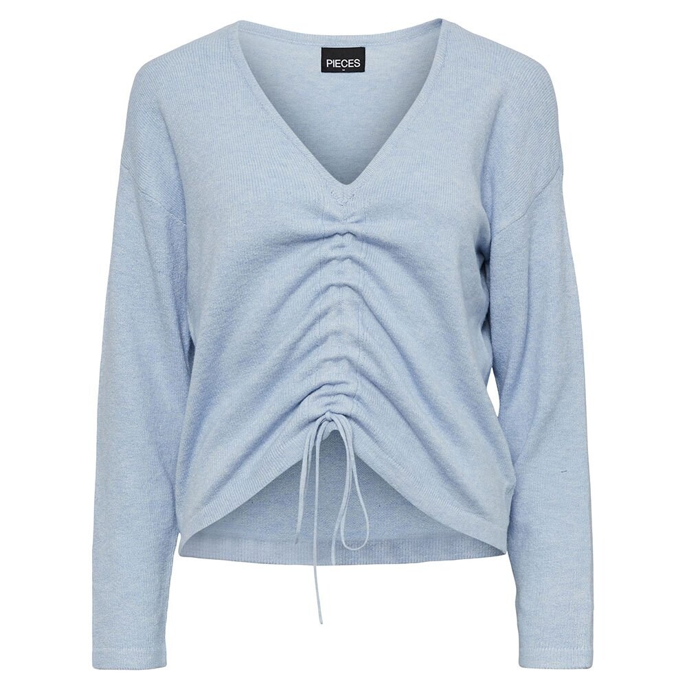 

Свитер Pieces Nandi V Neck, синий