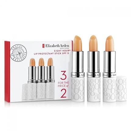 

Набор бальзамов для губ Eight Hour Cream Lip Protect Trio Elizabeth Arden