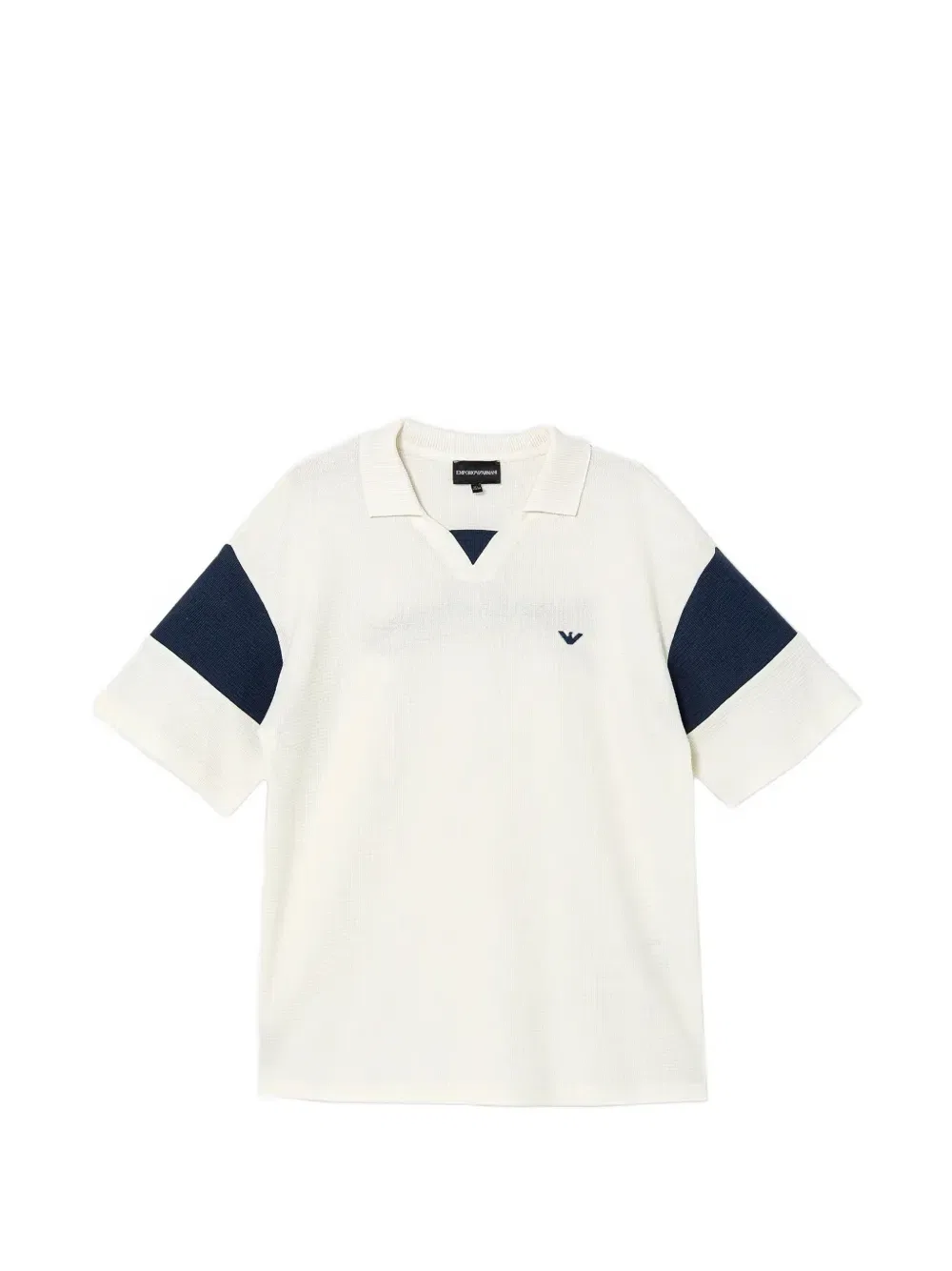 Футболка с логотипом на спине Emporio Armani Kids, нейтральный
