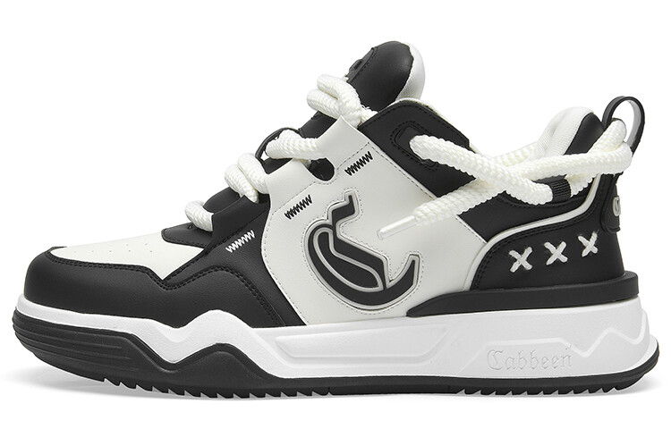 

Кеды мужские, обувь для скейтбординга низкая Cabbeen, бежевый/зеленый