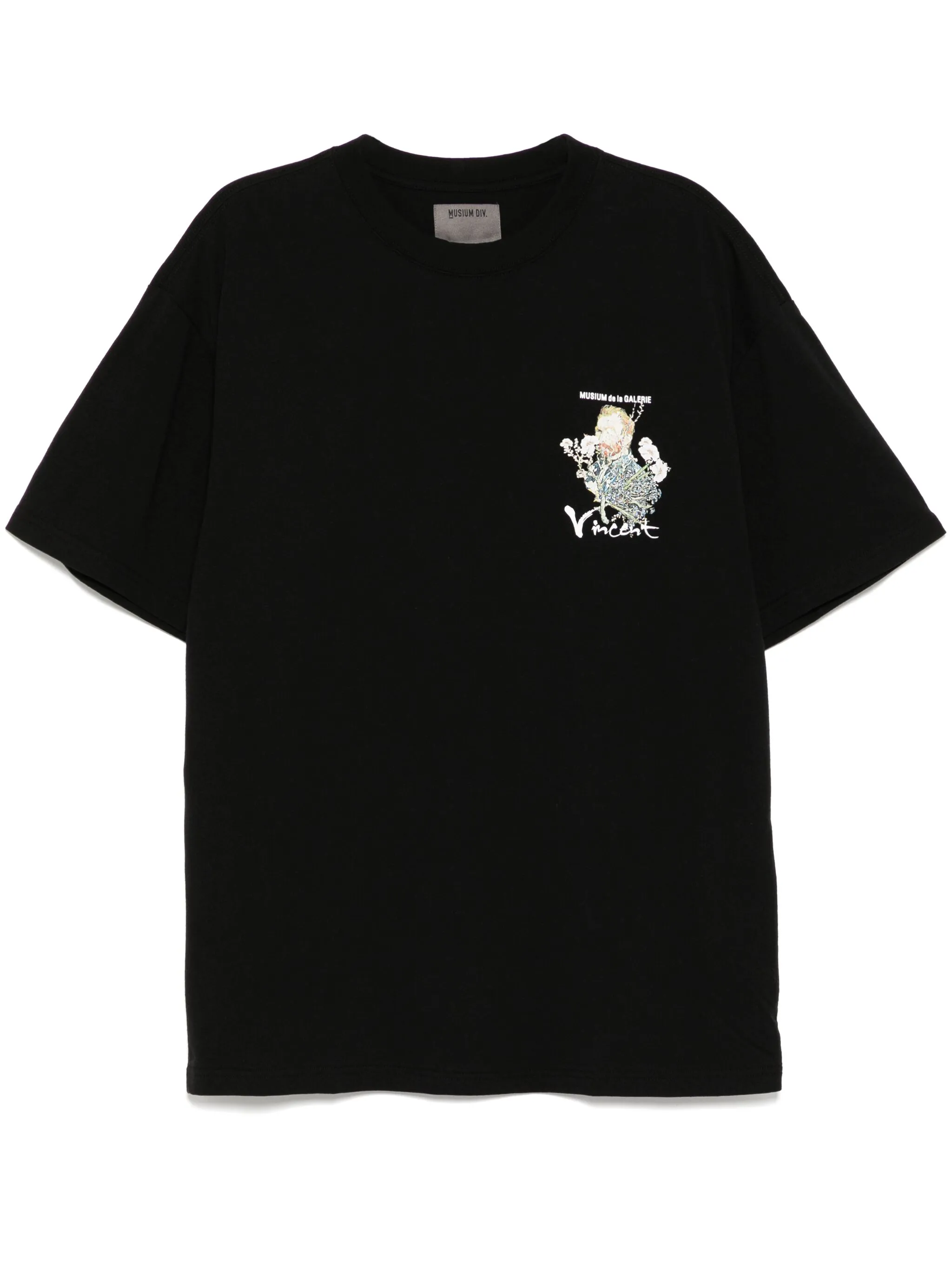 

Футболка с графичным принтом Musium Div., черный