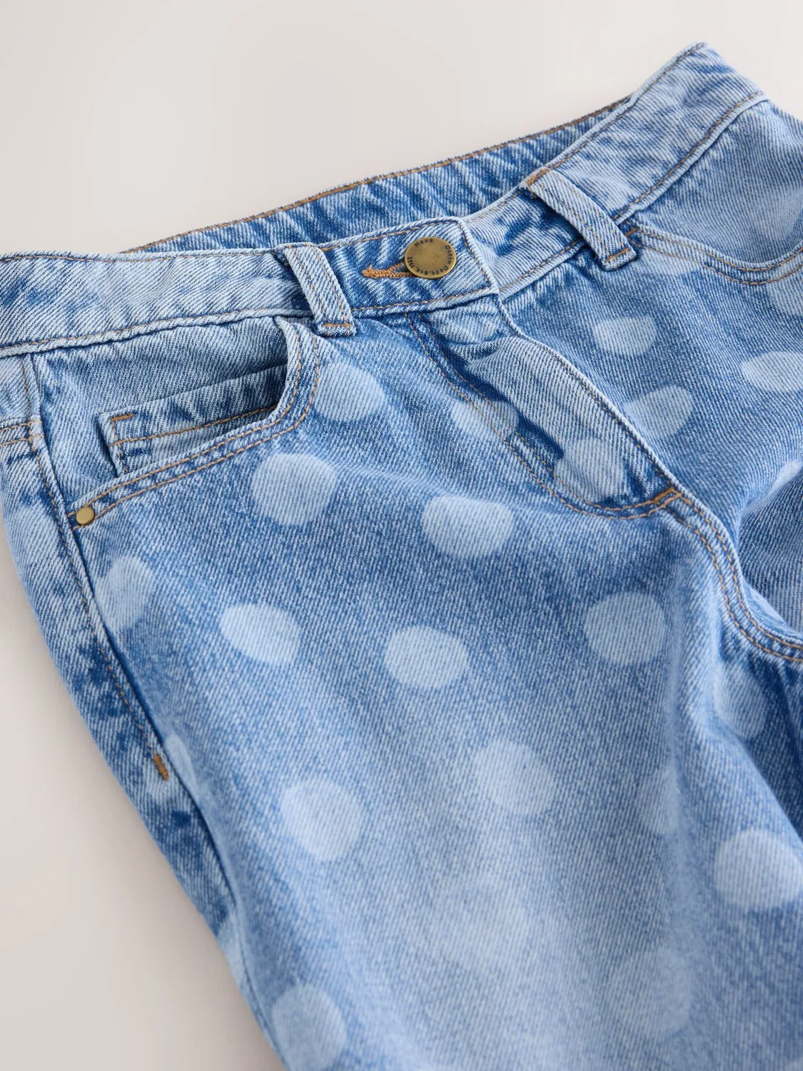 Свободные джинсы Next, Blue Denim — фото 4