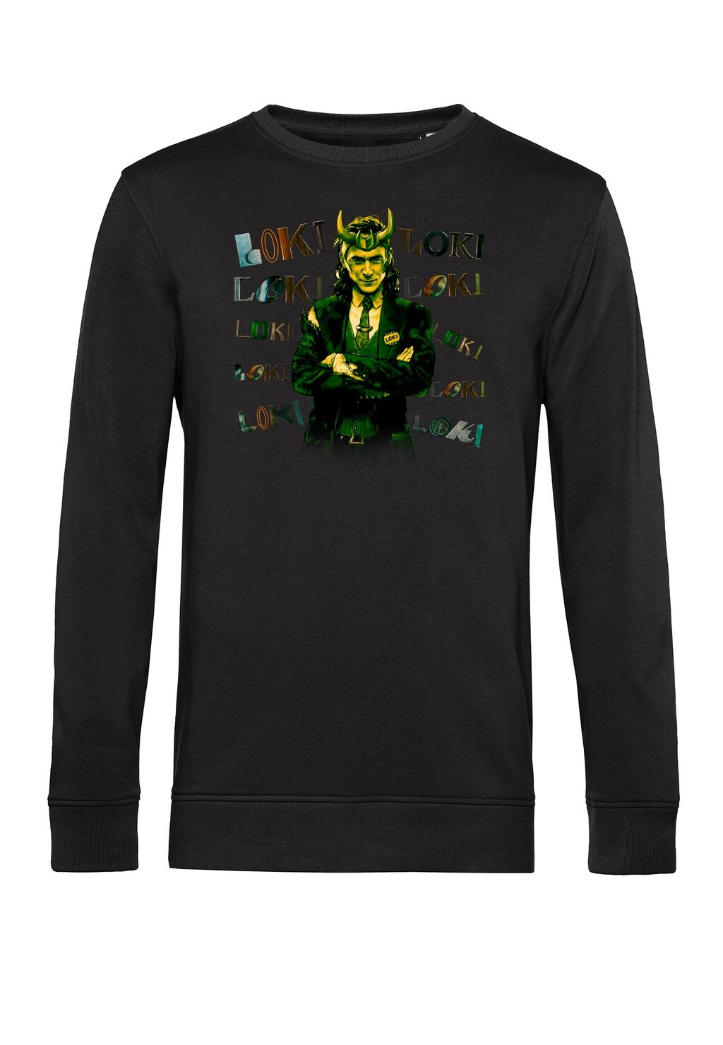 

Толстовка LOKI CHAOTIC Marvel, черный
