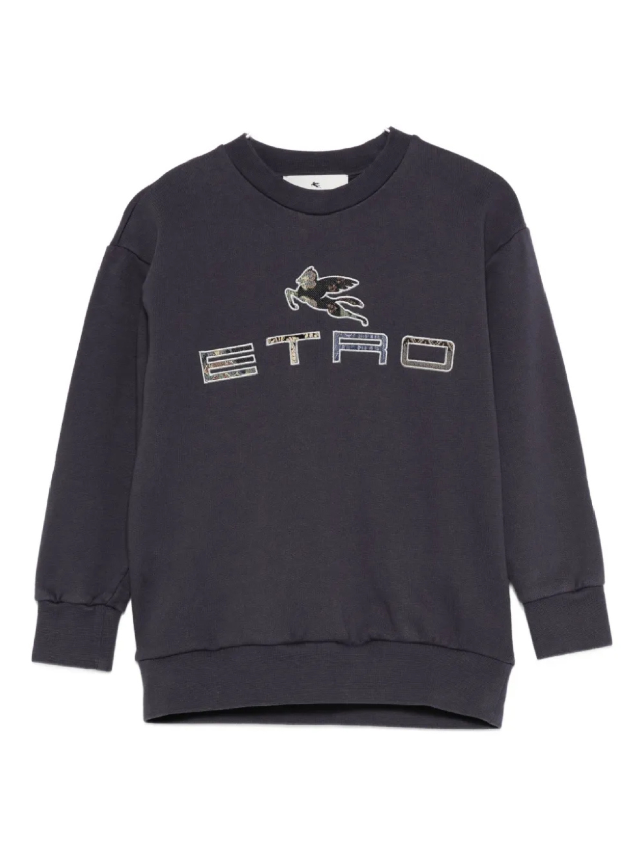 

Толстовка ETRO KIDS с мотивом Пегаса, синий