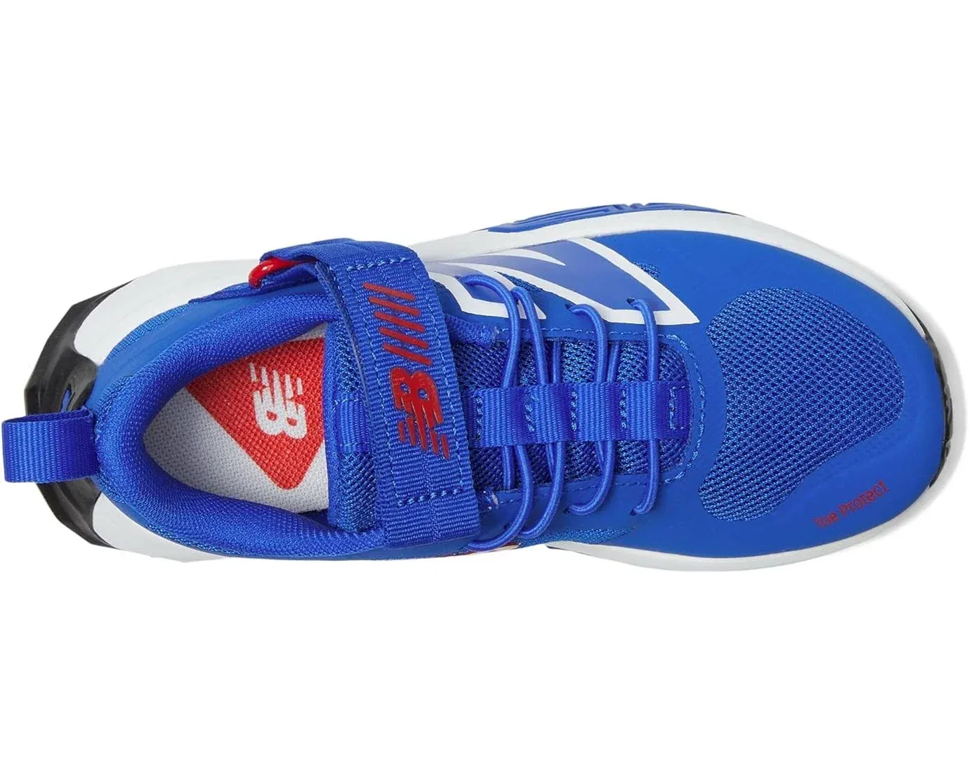 Детские кроссовки New Balance FuelCell Play, сине-белые, модель HAWK2476 — фото 3