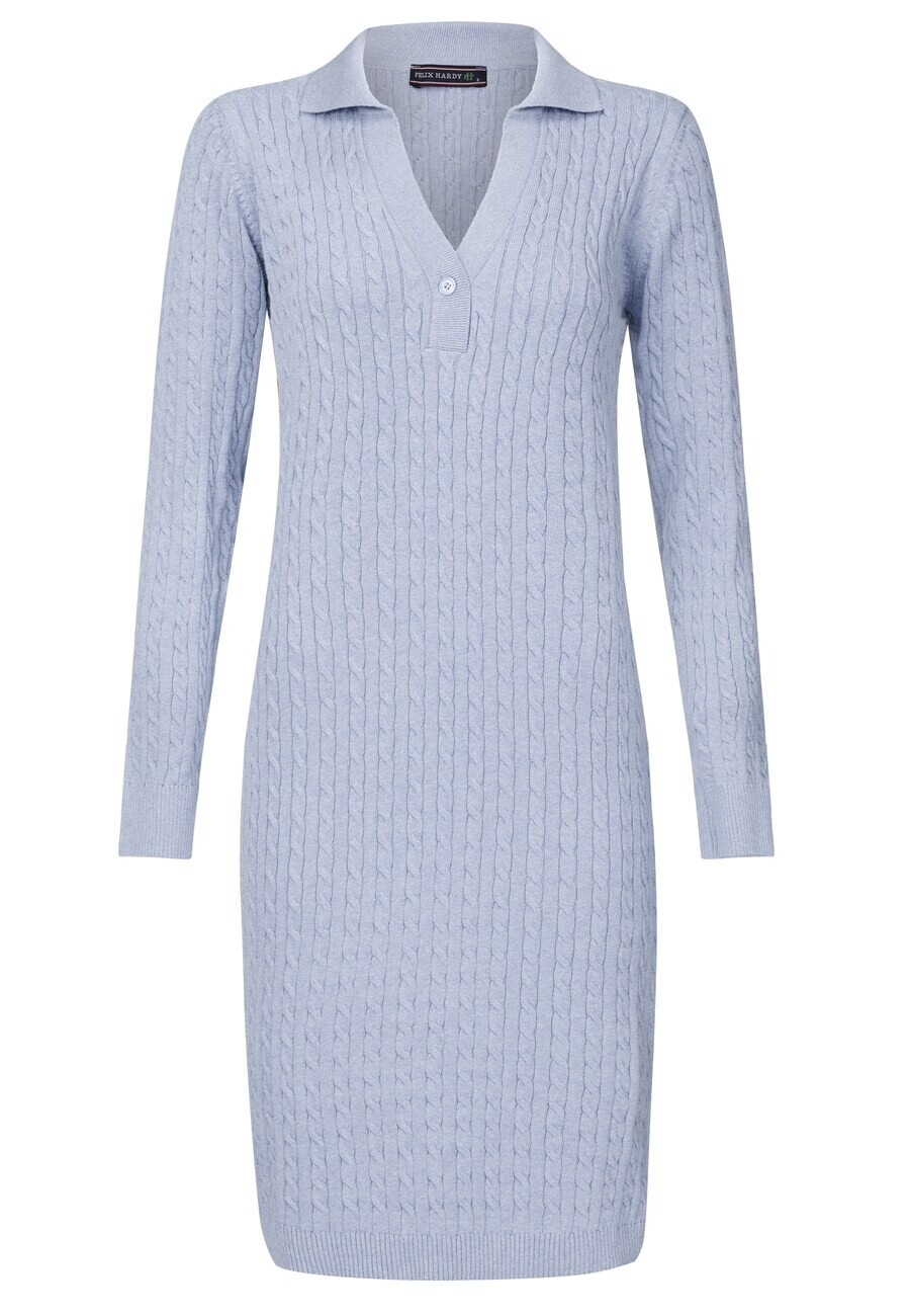 

Вязаное платье Felix Hardy Knitted dress, светло-синий