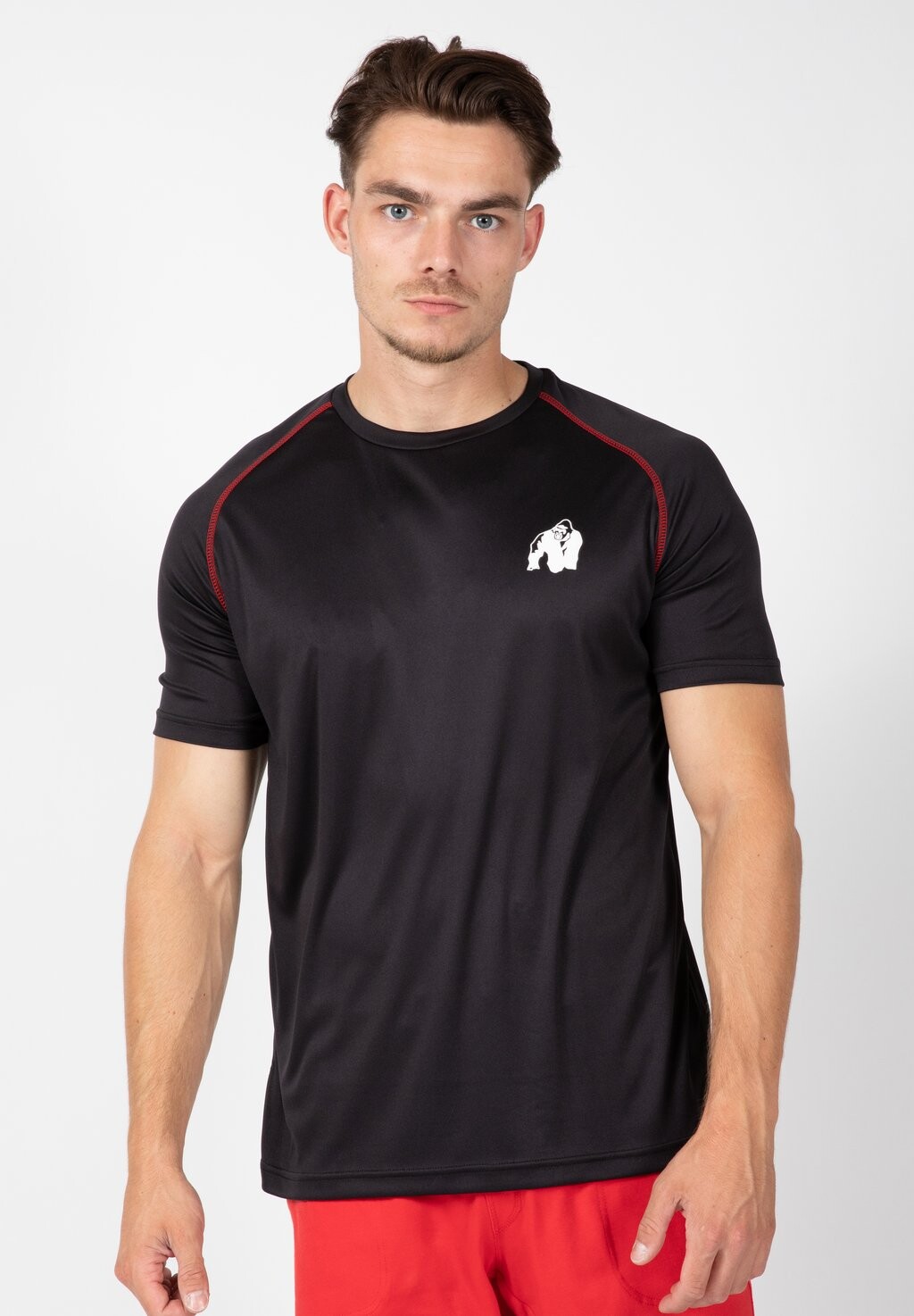 

Футболка с принтом Performance Gorilla Wear, цвет black / red