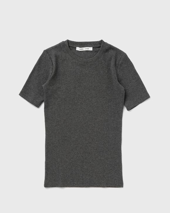 

Топ Samsøe & Samsøe Saalexo Tee 7542, цвет dark grey mel