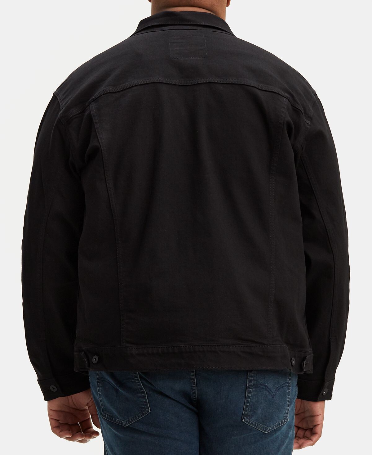 Куртка Levi's Big & Tall Stretch Denim, черный — фото 2