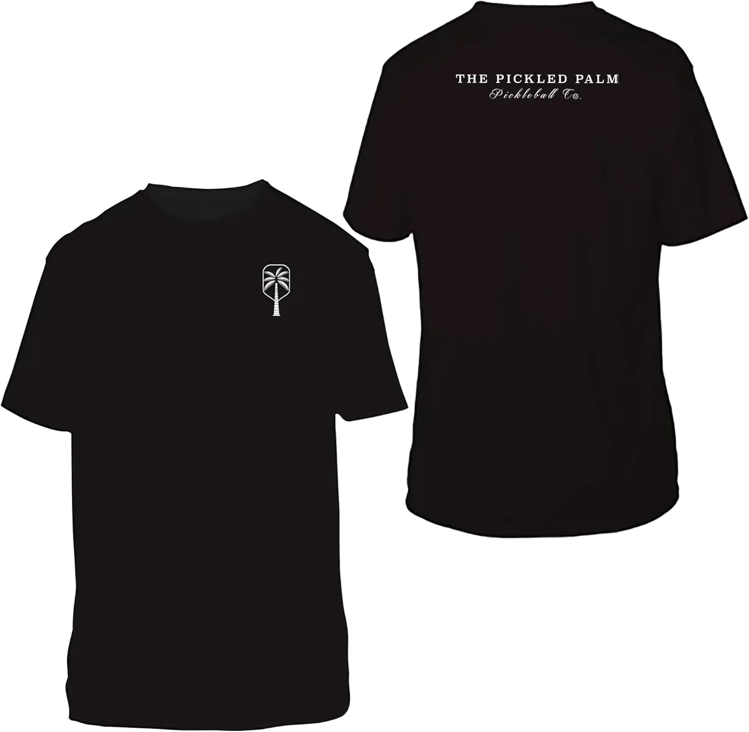 

Мужская футболка для пиклбола с защитой от ультрафиолета и влагоотводящими свойствами PICKLED PALM