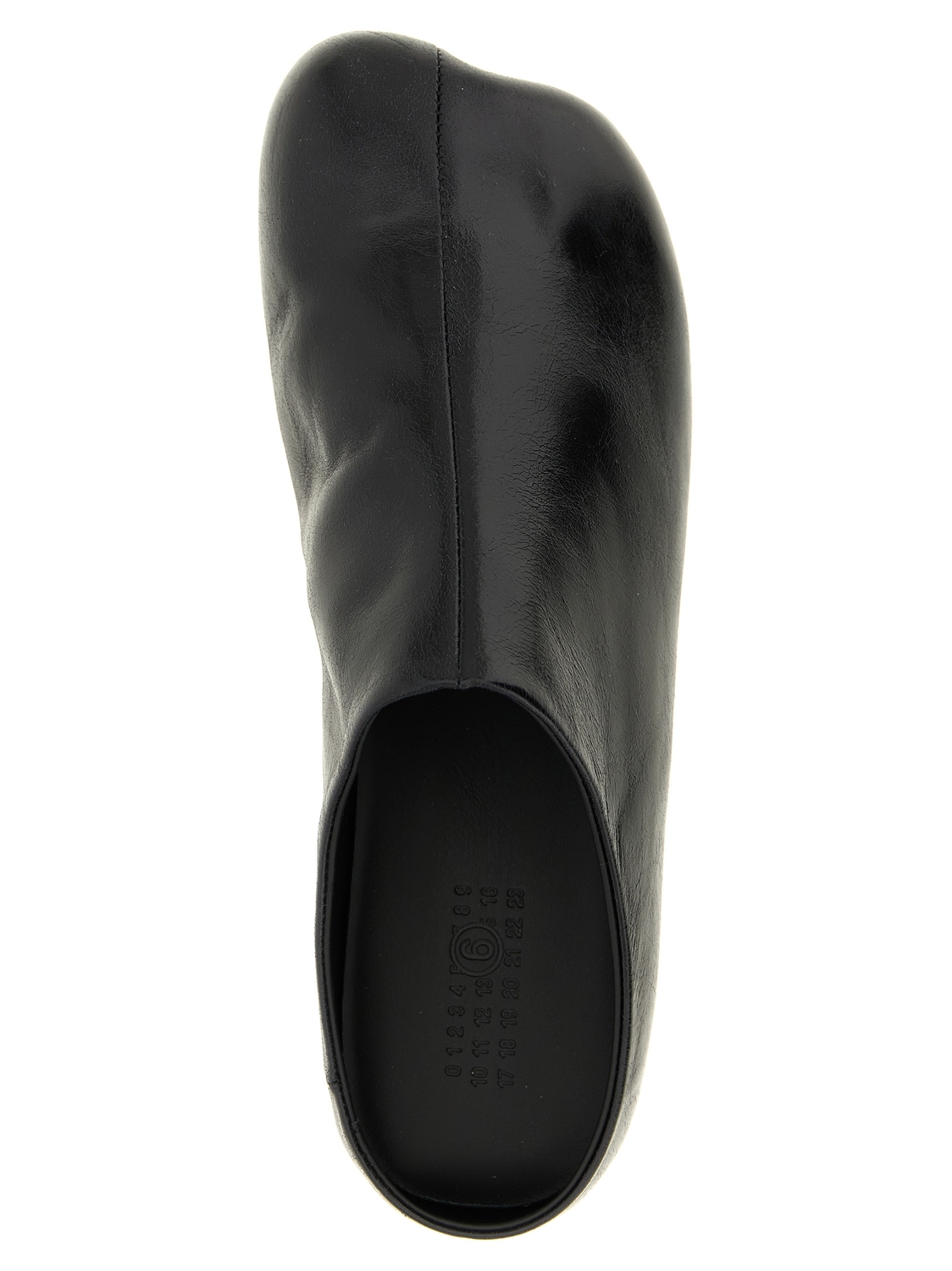 Сабо "Factory" MM6 Maison Margiela, черный — фото 4