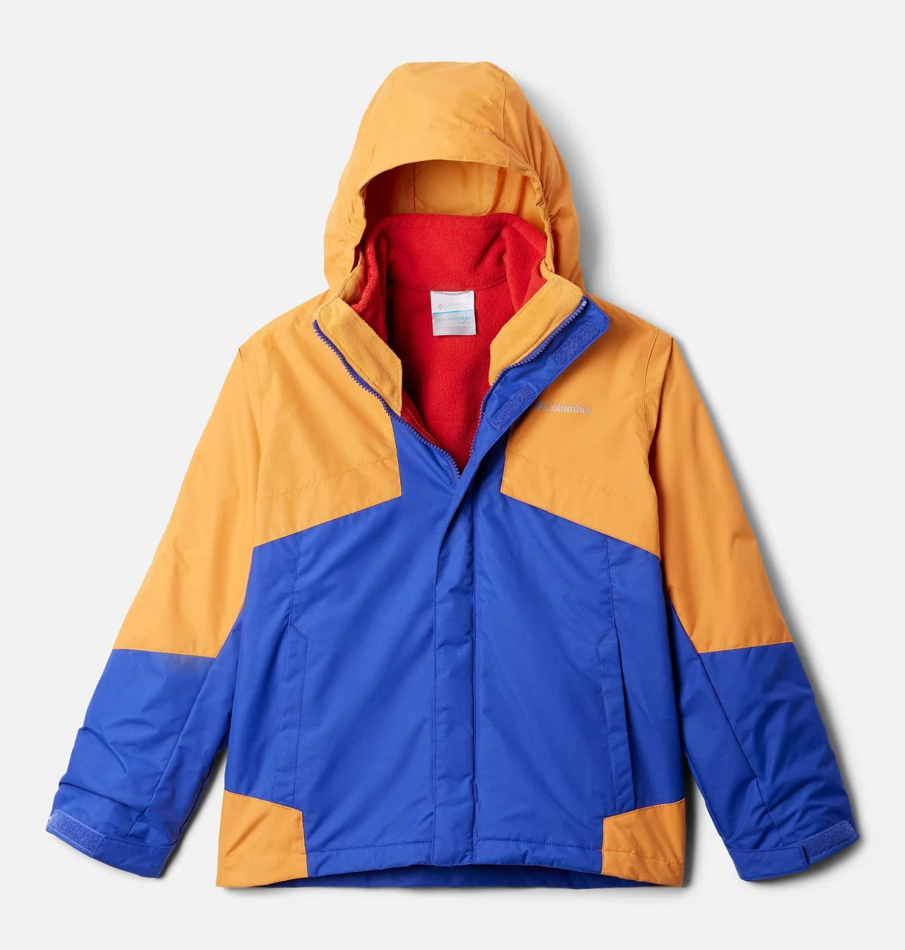 Детская водонепроницаемая куртка Columbia Bugaboo III Interchange Jacket Boys Multi Waterproof Full Zip JAX253 — фото 4