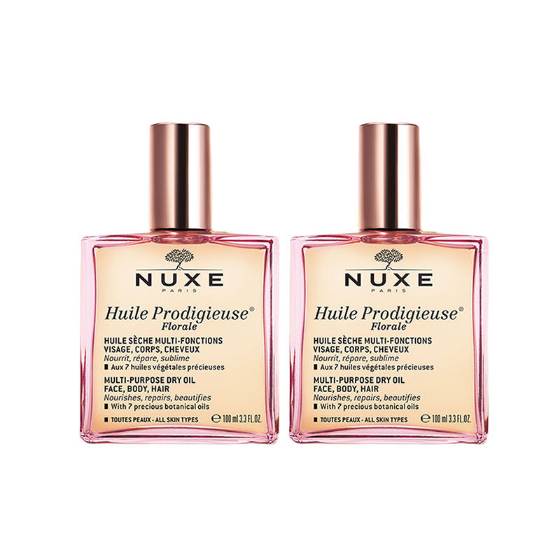 

Питательное защитное эфирное масло для кожи Crystal, сужает поры, 50 мл/100 мл Nuxe, 100ml*2