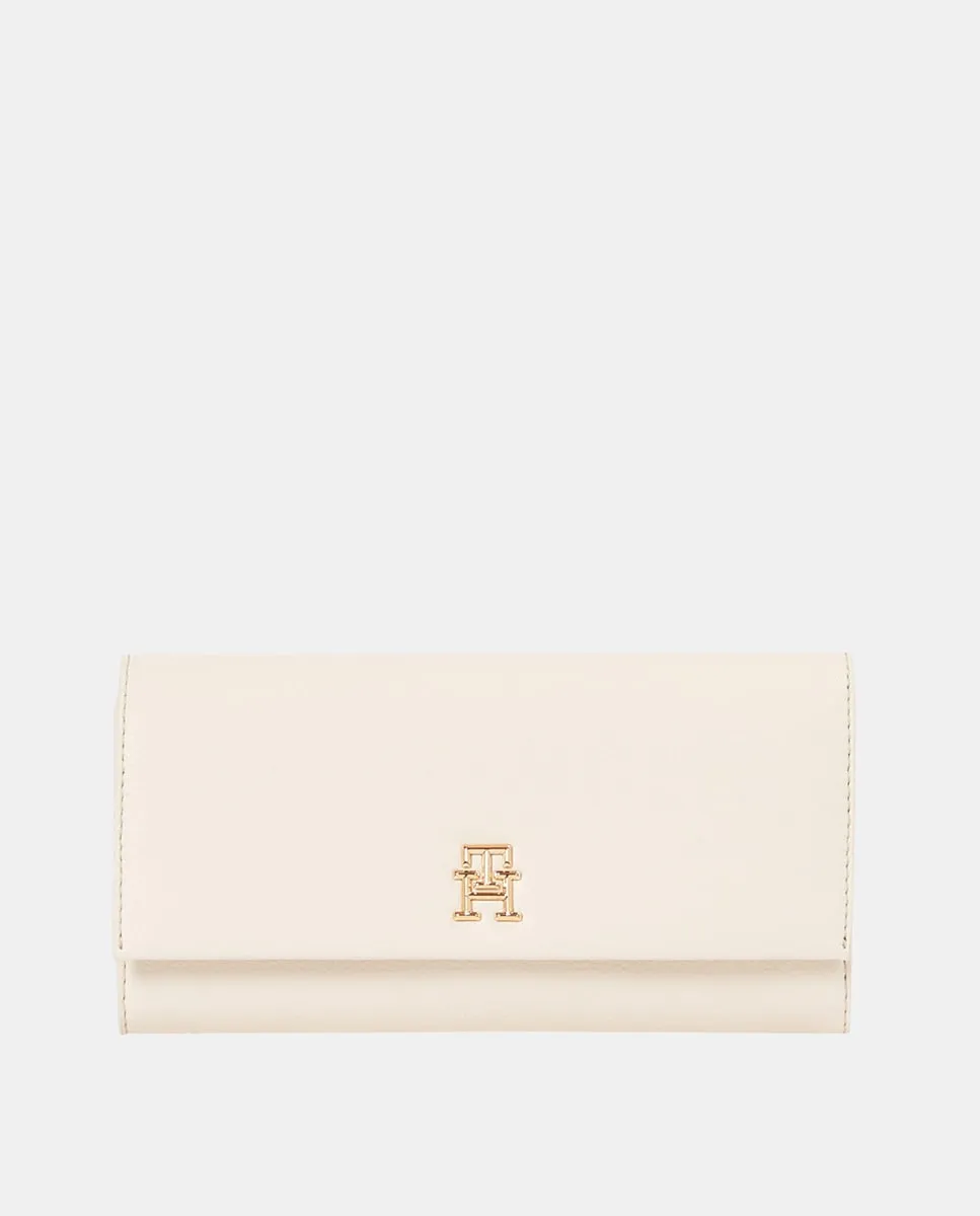 

Большой белый женский кошелек Tommy Hilfiger