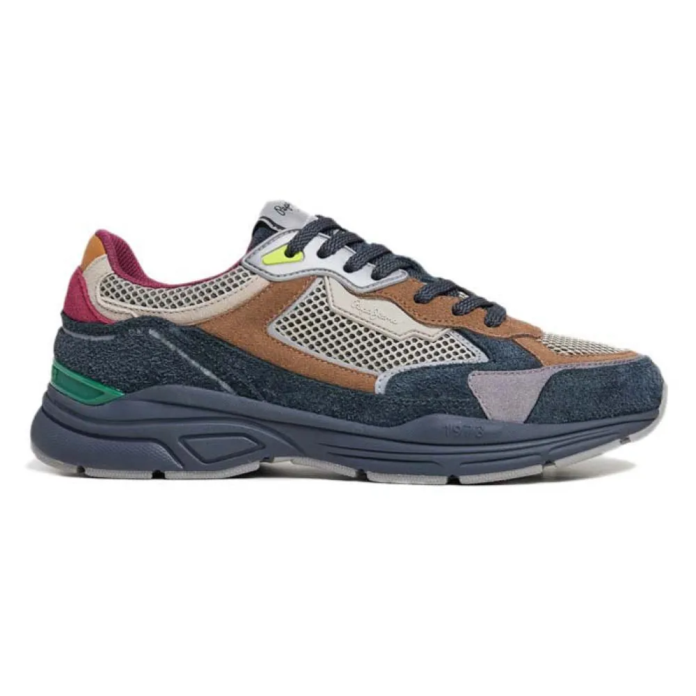 

Кроссовки Pepe Jeans Dave Risen trainers, серый
