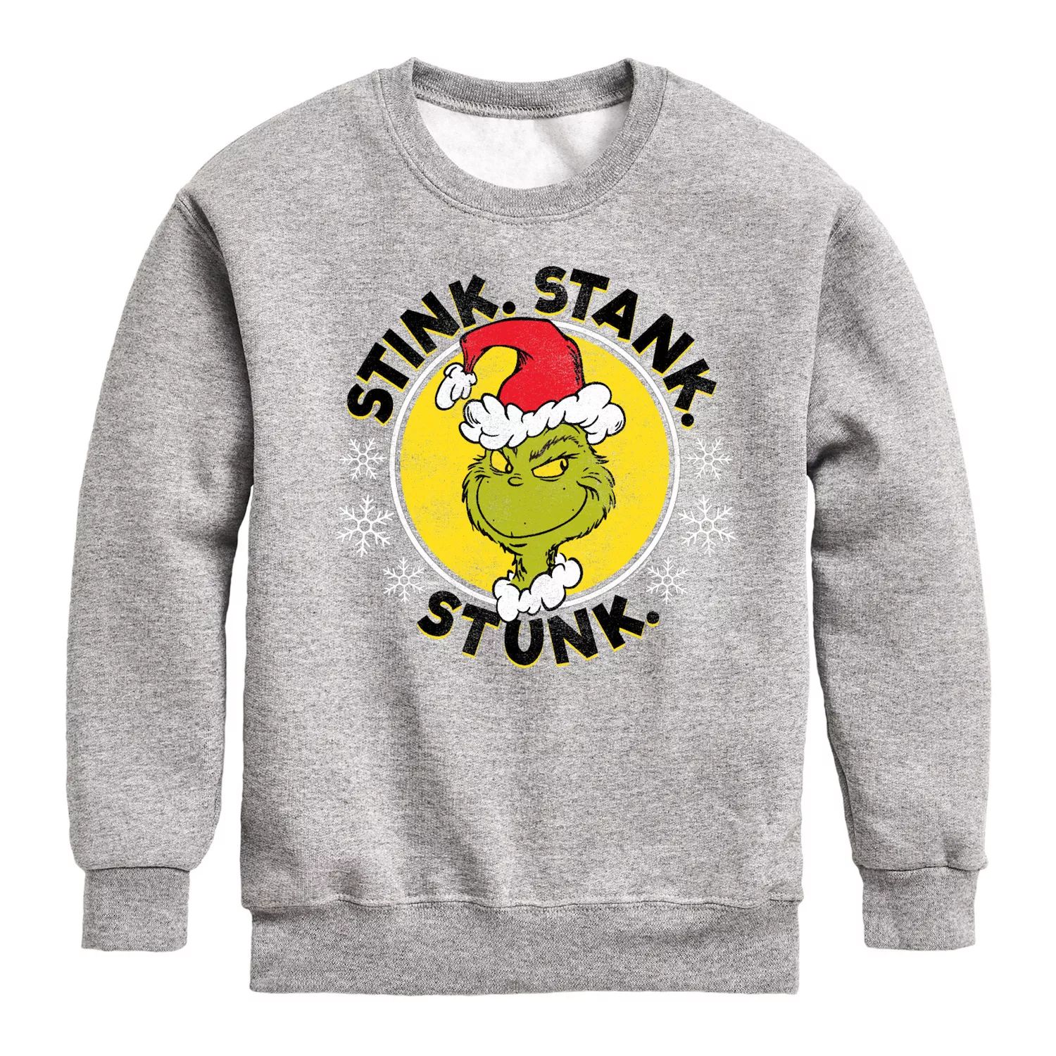 

Толстовка How the Grinch Stole Christmas Stink Licensed Character, серый