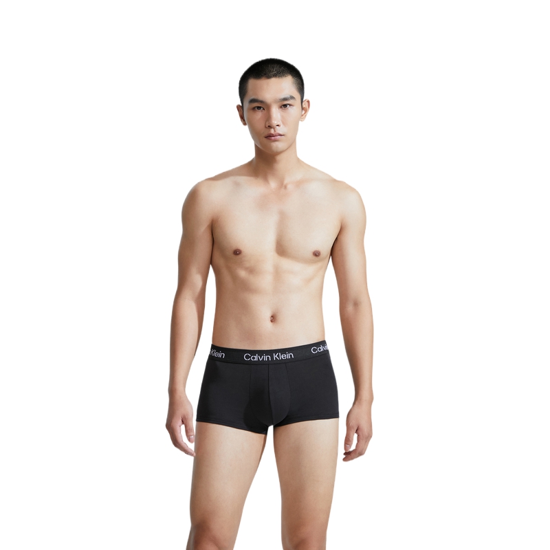 CALVIN KLEIN Vintage Maillard Collection Трусы мужские 3 шт, FZ6-Космический черный/Молочный белый/Графитовый серый — фото 4