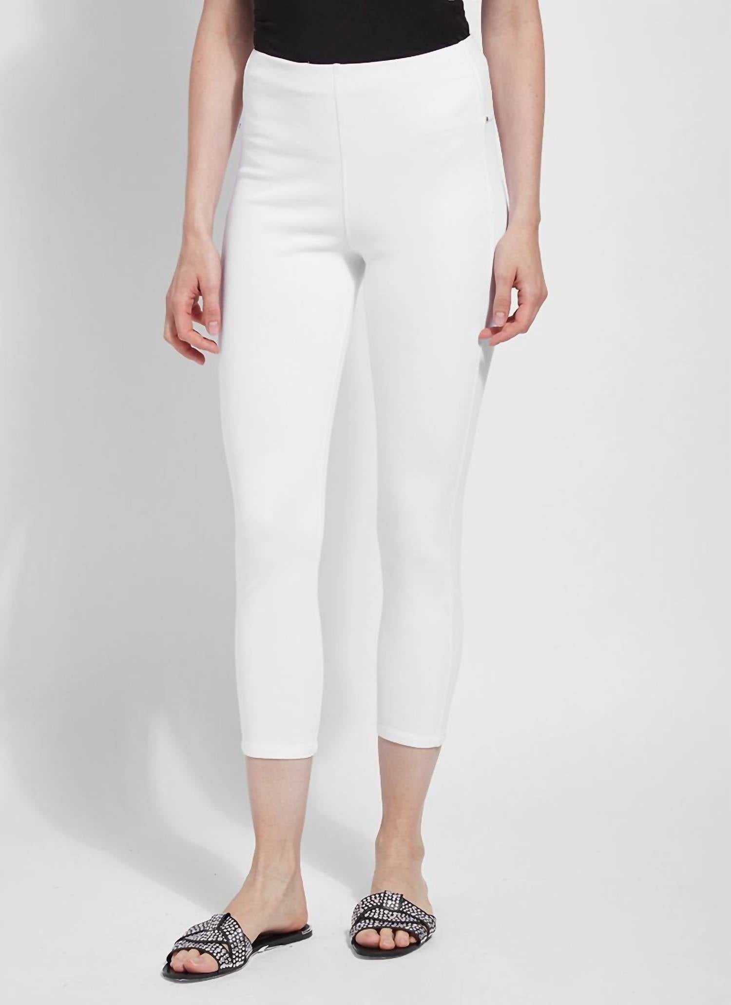 

Укороченные джинсы Toothpick Denim в сахаре Lysse, цвет sugar
