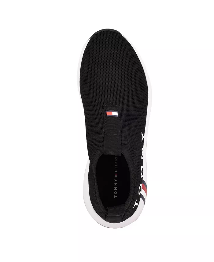 Алиа Спортивные Вязаные Слипоны Tommy Hilfiger, черный — фото 4