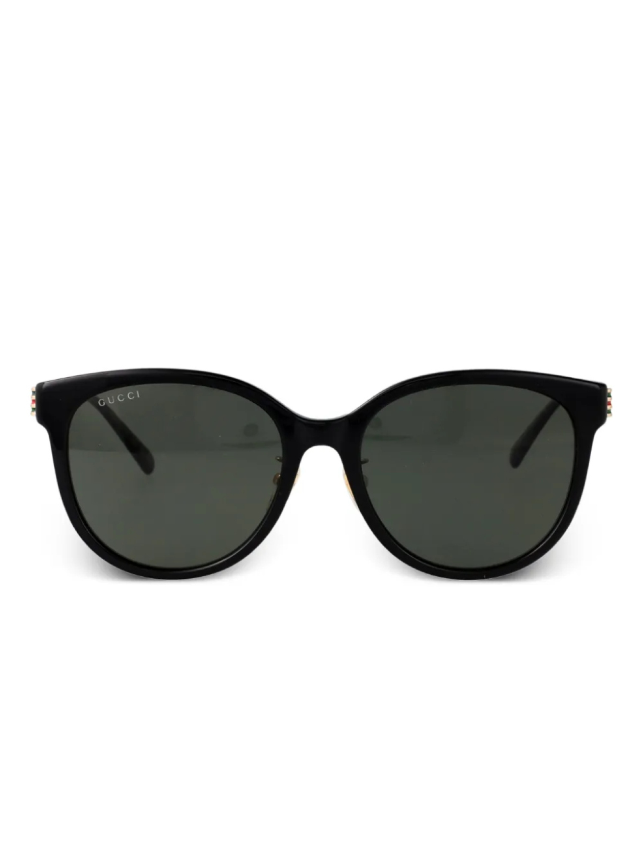 

Gucci Eyewear Web-detail солнцезащитные очки, черный