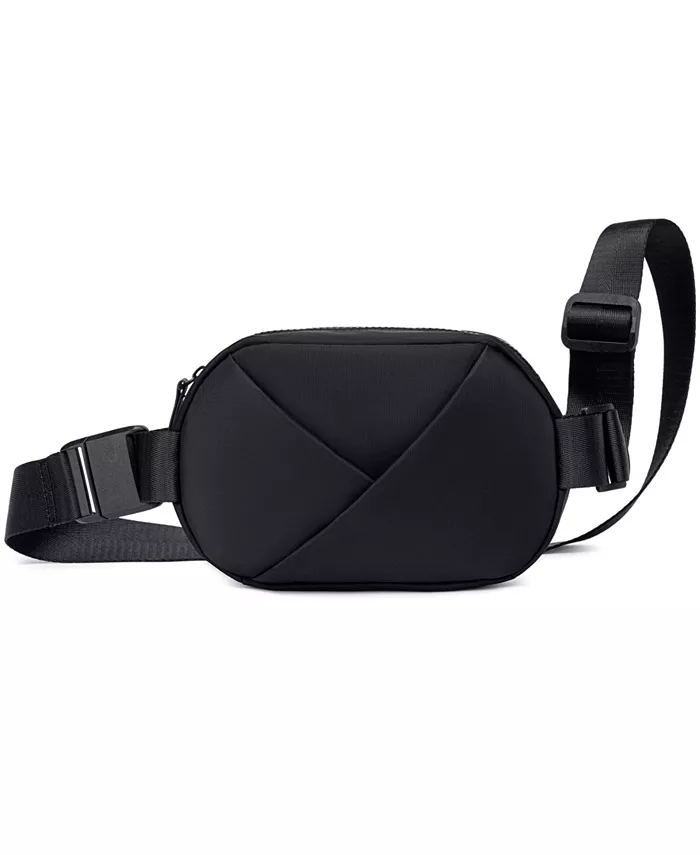 

Оригами поясная сумка и слинг-бэг - ультра матовый нейлон - трансформируемая поясная, слинг и кроссбоди сумка - для ежедневного использования и путешествий Lux & Nyx, черный