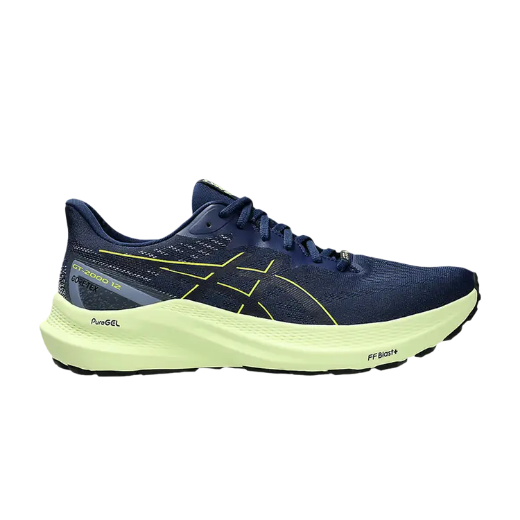 

Кроссовки GT 2000 12 GORE-TEX, цвет Blue Expanse Safety Yellow