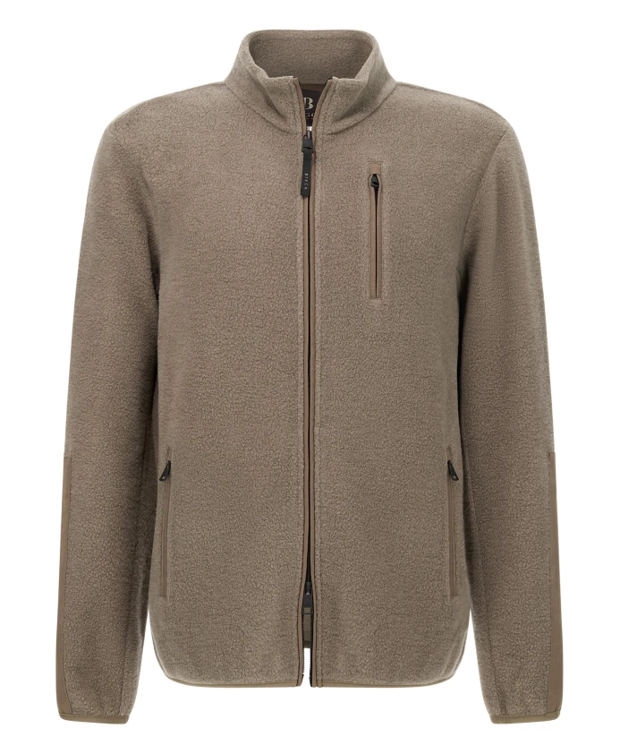 

Толстовка-Тедди на молнии по всей длине Boggi Milano, бежевый