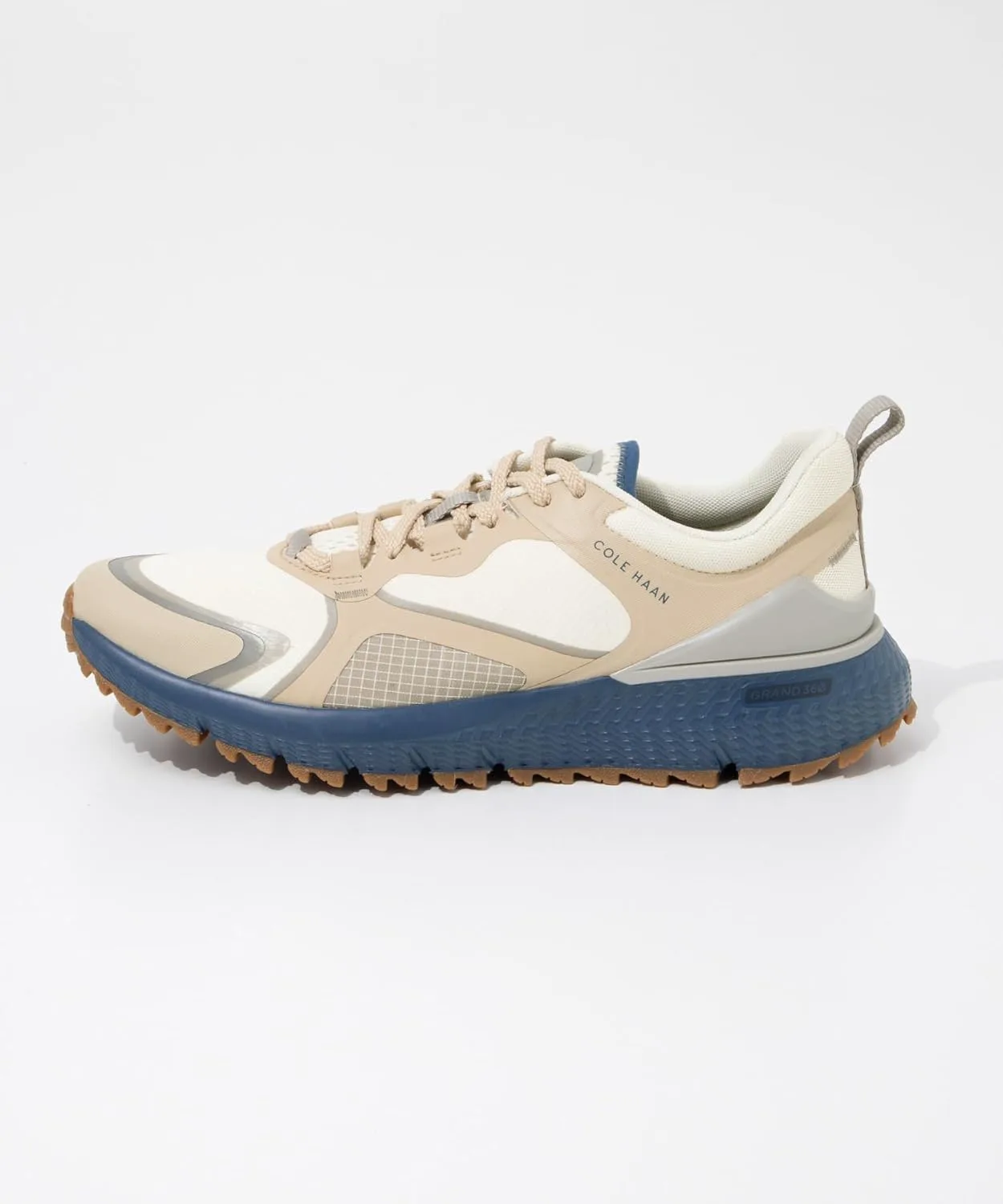 Мужские кроссовки Cole Haan C41315 Zerogrand Overtake II для гольфа, слоновая кость/темно-синий — фото 3