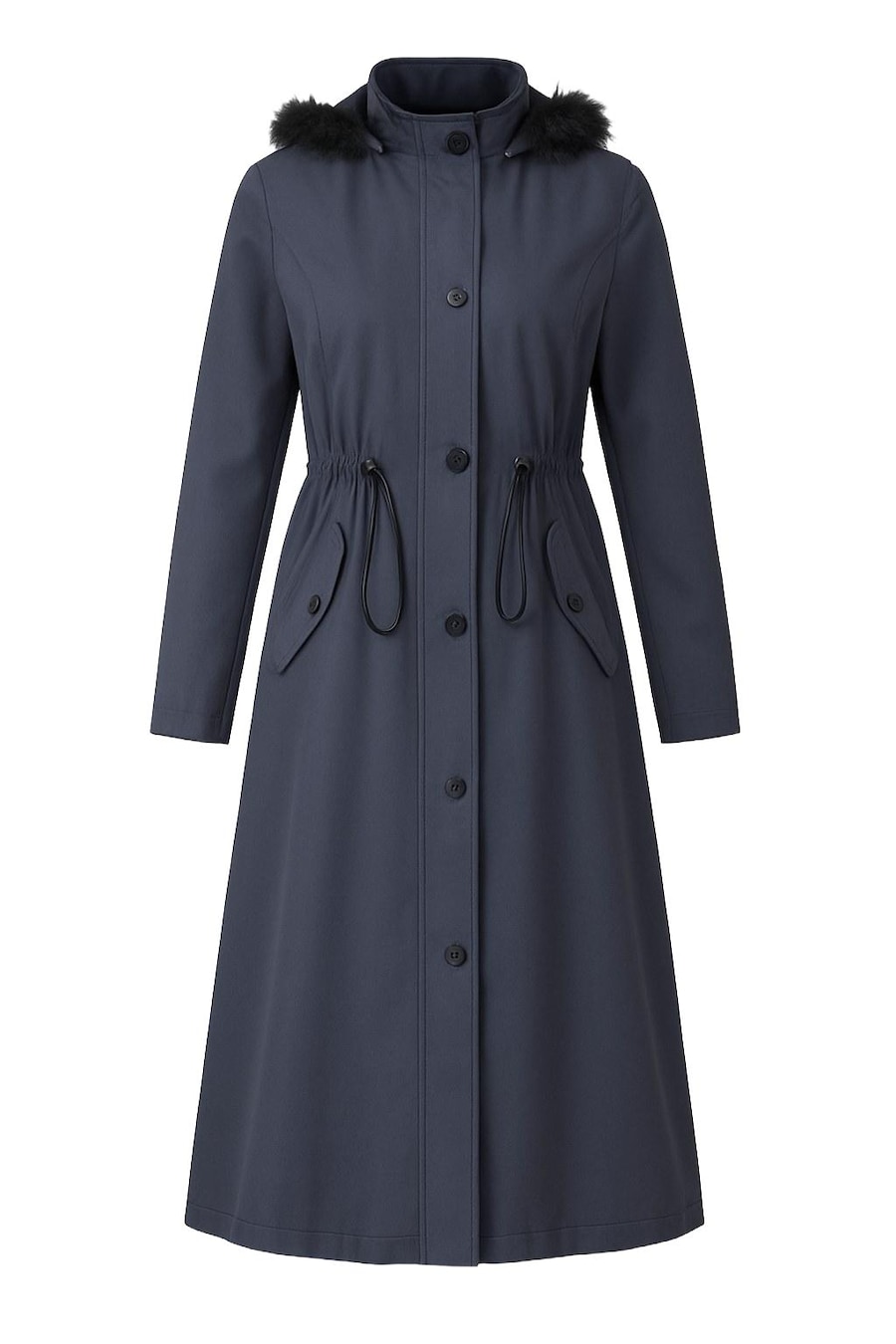 

Зимнее пальто MODAMIHRAM, темно-серый