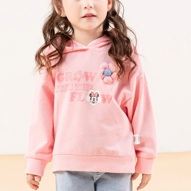 Disney Толстовка Minnie Series Peach Pink для детей 3-7 лет — фото 3