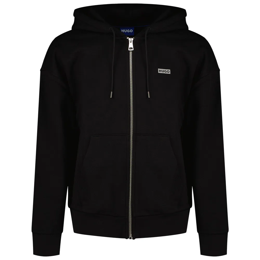 

Толстовка HUGO Nardimez full zip, черный