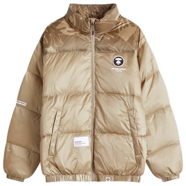 

Aape сейчас камуфляжная куртка-пуховик Aape By A Bathing Ape, бежевый