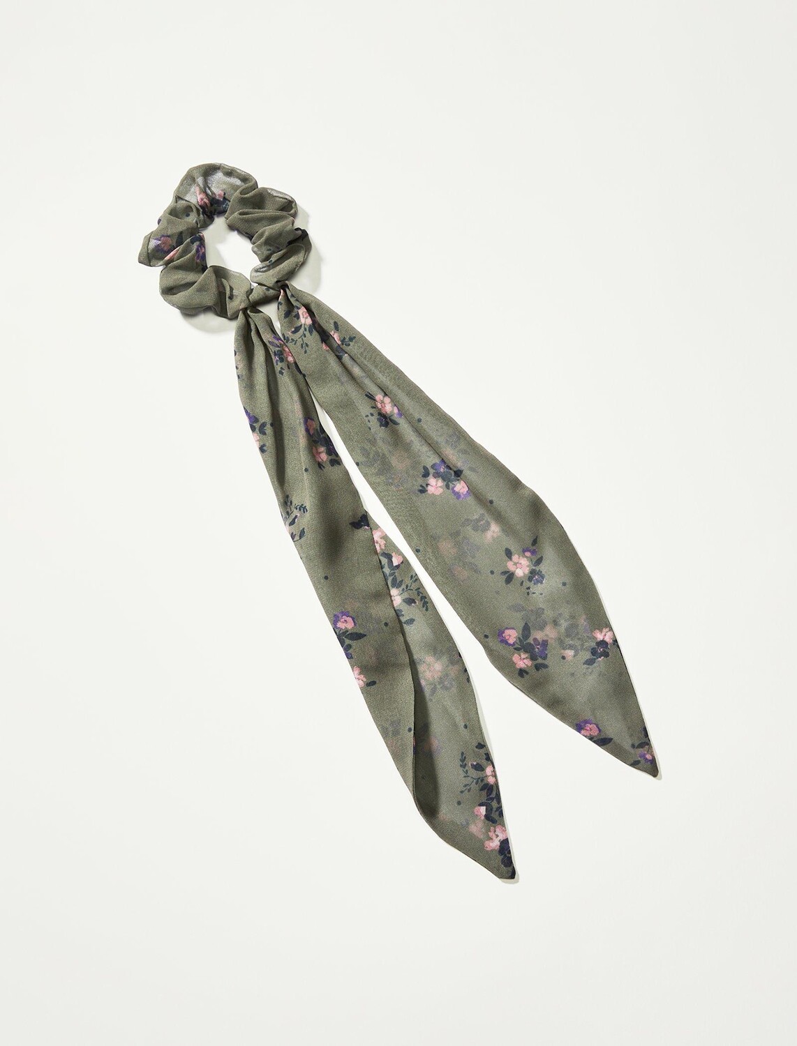 

Шарф Lucky Brand с принтом и резинка для волос, цвет Dark Green