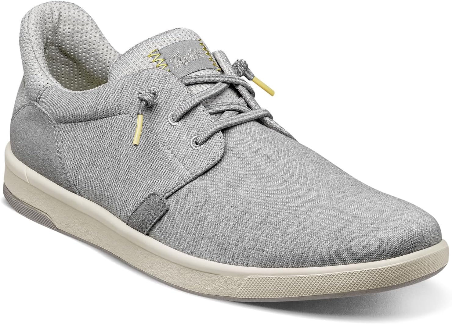 

Мужские кроссовки Florsheim с застежкой на шнуровке и скользящей подошвой, светло-серый