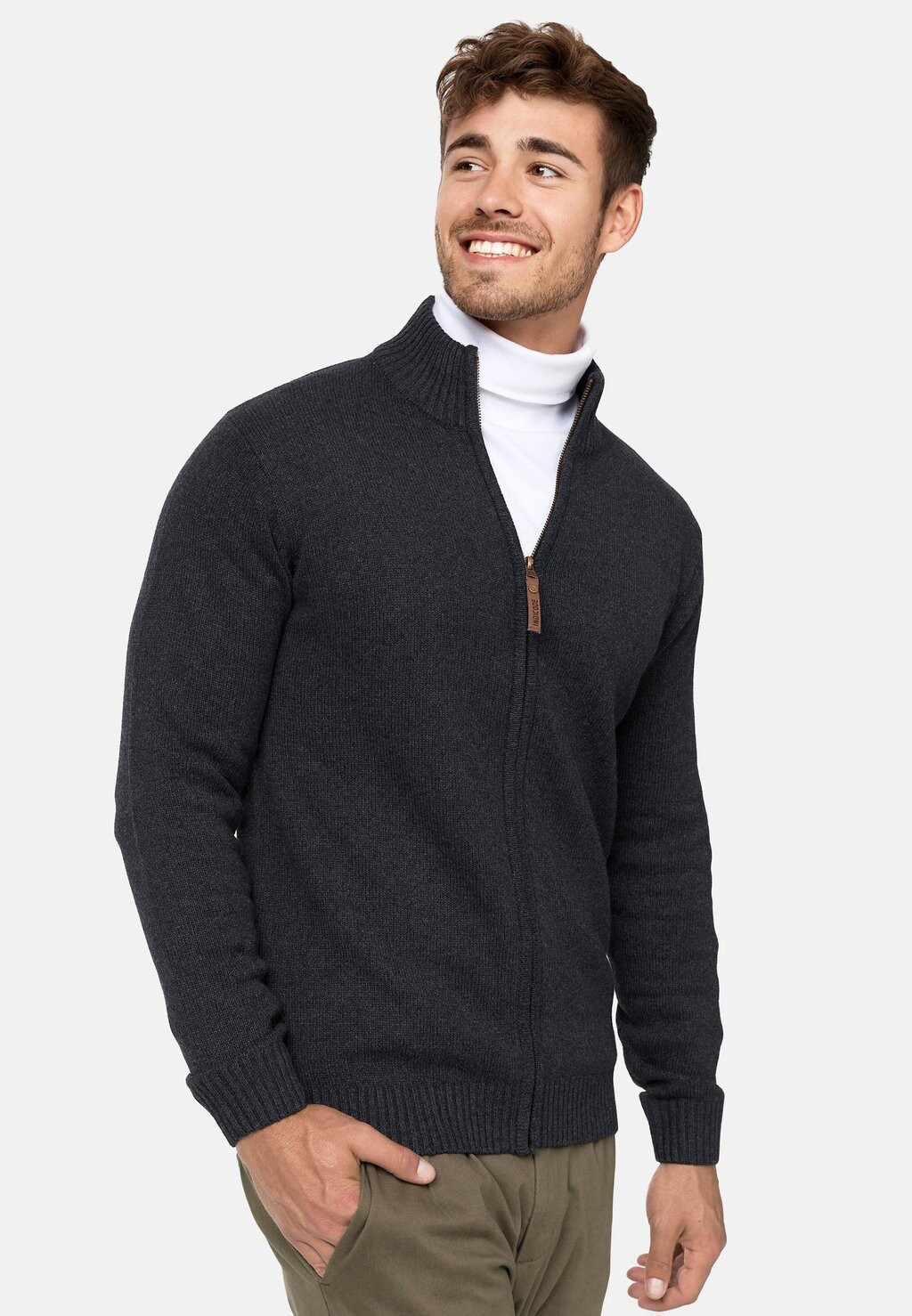 

Кардиган INLUT INDICODE JEANS, цвет raven