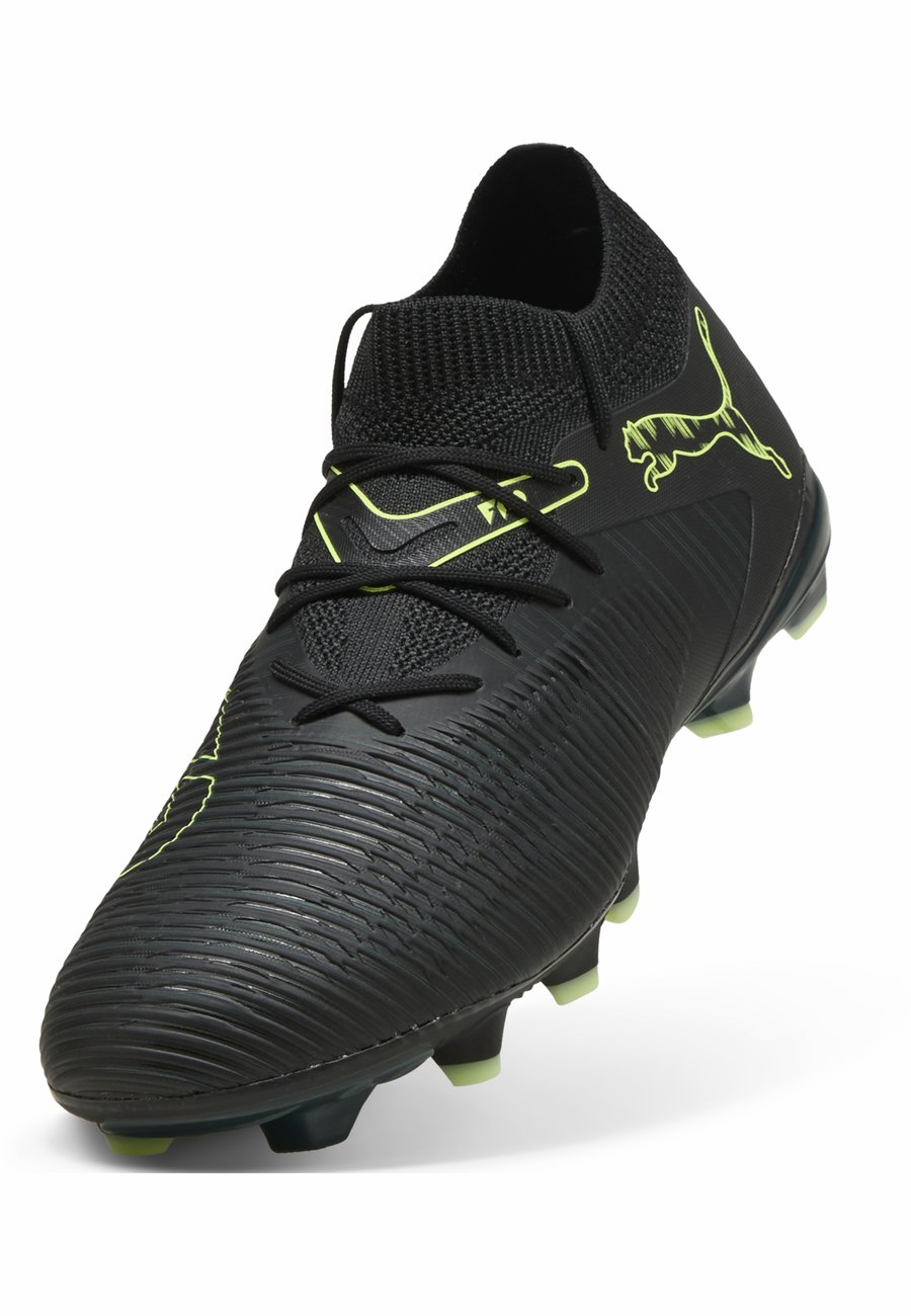 Кроссовки Puma FUTURE 8 MATCH, Black Fizzy Light Green Terrain/Black — фото 3