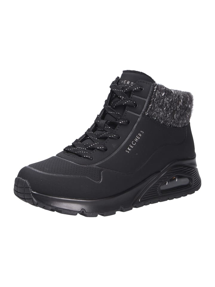 Skechers Зимние ботинки UNO DARLING черного цвета