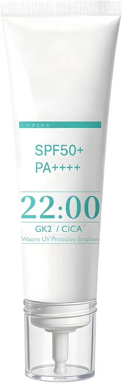 Солнцезащитный крем для лица Anetos Watery UV Emulsion SPF50+ PA++++ 60 мл
