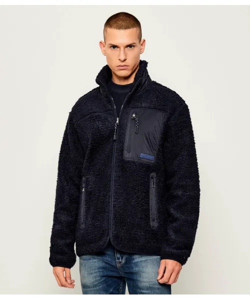 

Толстовка Тедди Regular fit Tommy Hilfiger, синий