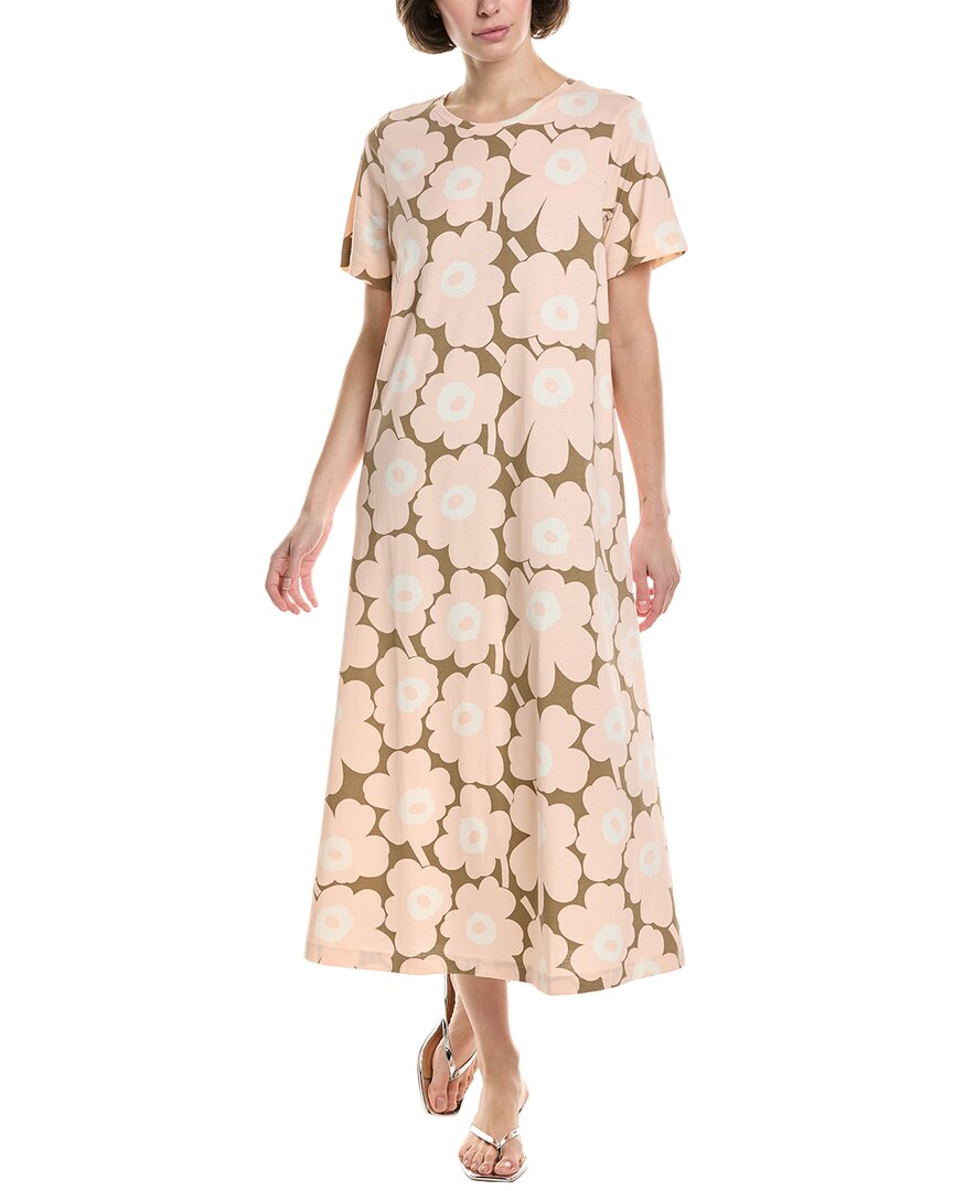 

Маримекко Midi Платье-футболка Marimekko, розовый