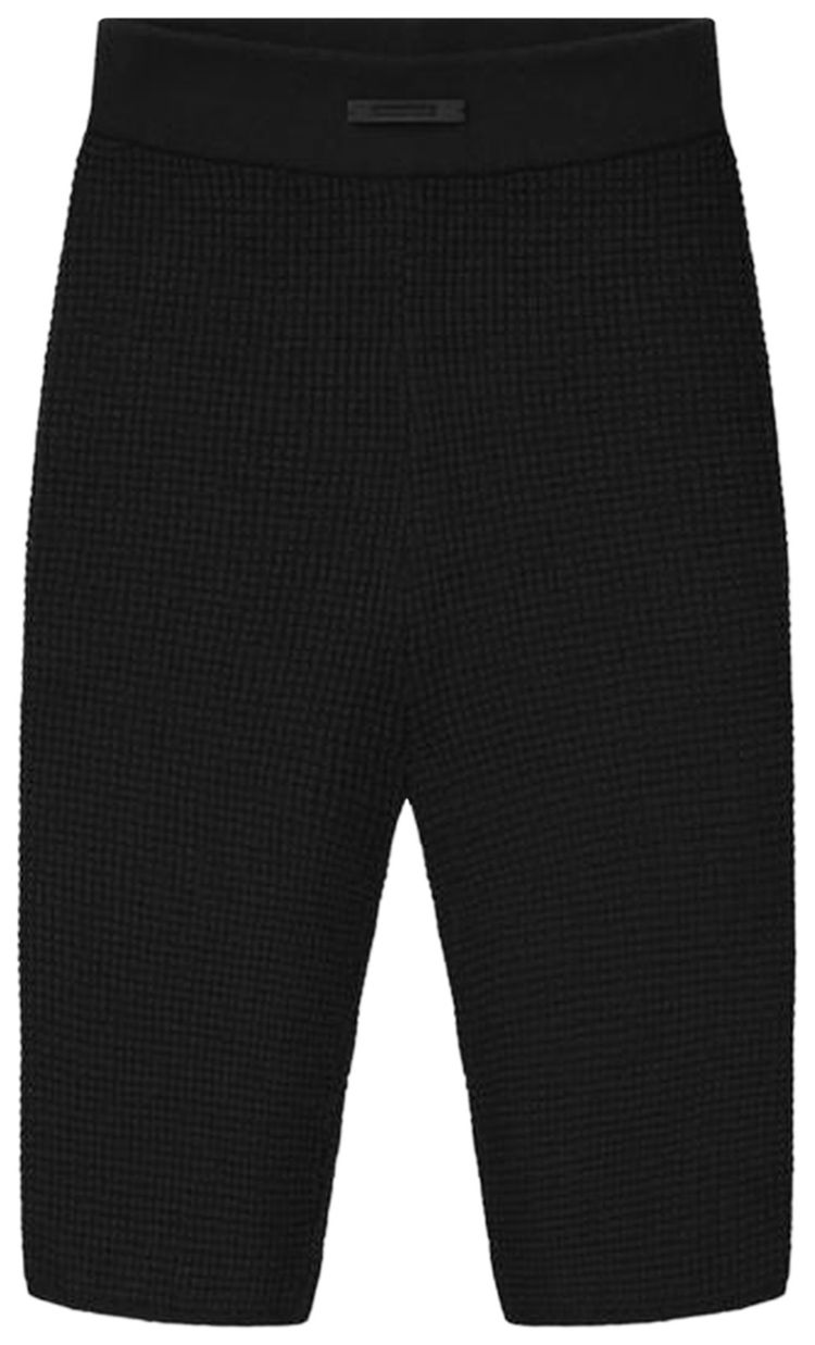 

Велосипедные шорты Fear of God Essentials Waffle Biker Short, черный