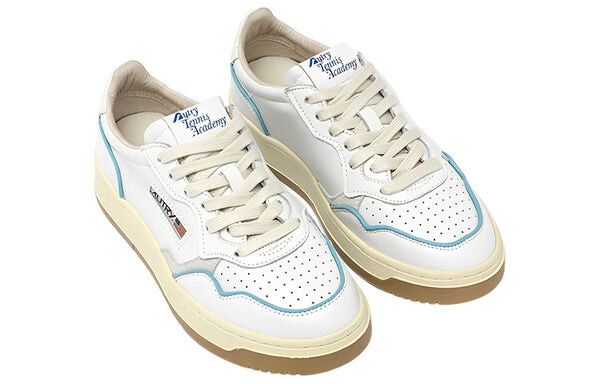 Кроссовки open low leather 'white azure' Autry, белый — фото 3
