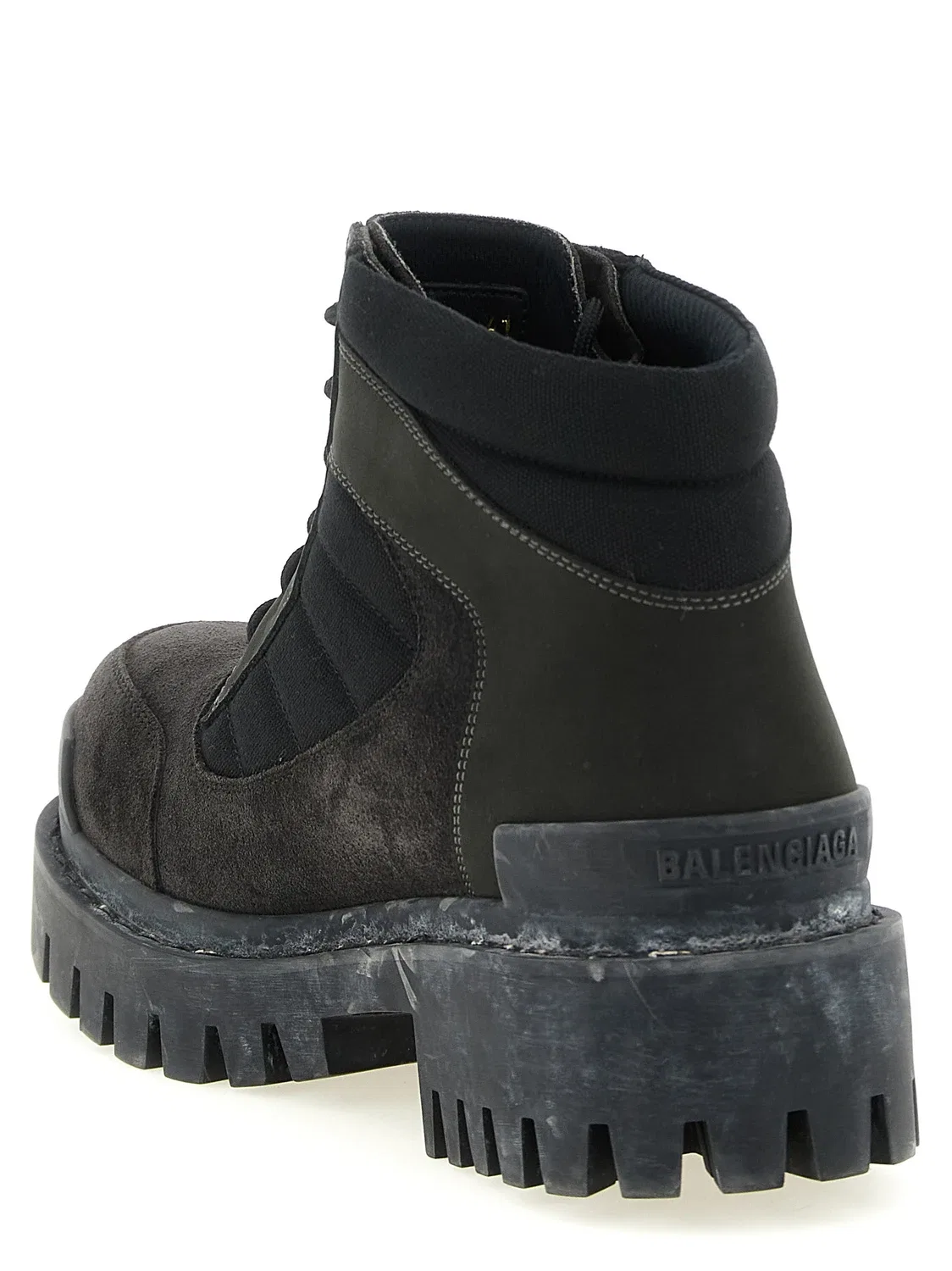 Ботильоны «Combat Strike» BALENCIAGA, коричневый — фото 3