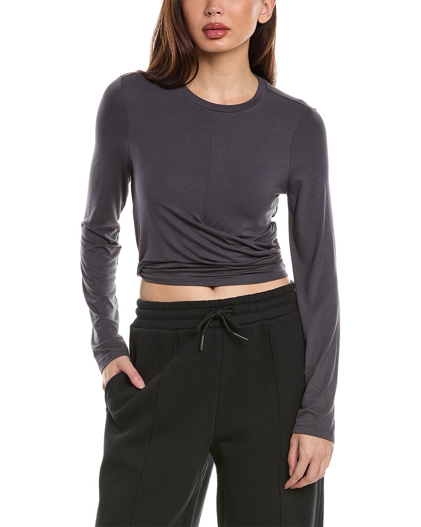 

Футболка с принтом «Sweaty Betty Wrap Front», серый