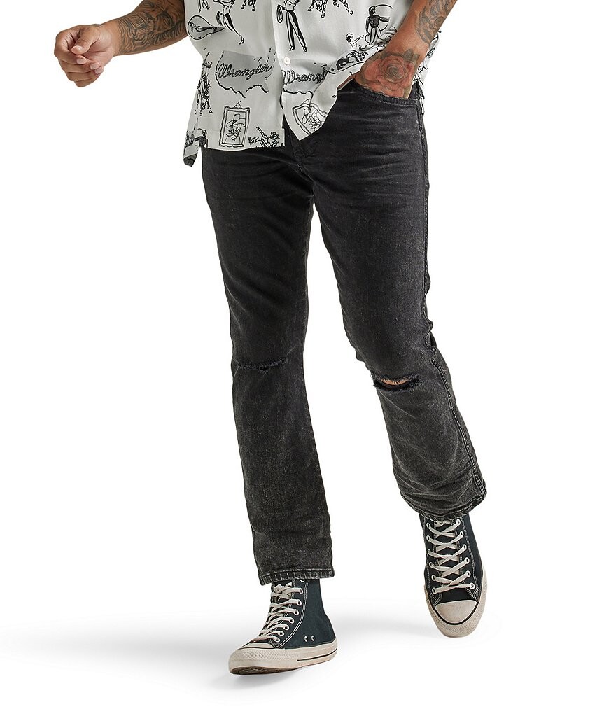 

Джинсы узкого кроя Wrangler Bootcut, черный