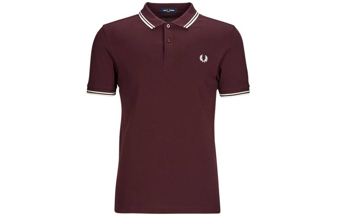 

Хлопковая поло с вышитым логотипом FRED PERRY, красный