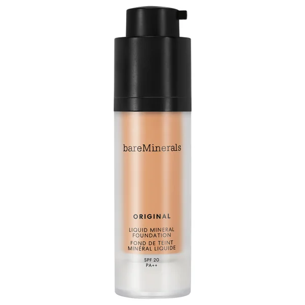 

Оригинальная жидкая минеральная основа spf20 - загар Bareminerals, цвет tan
