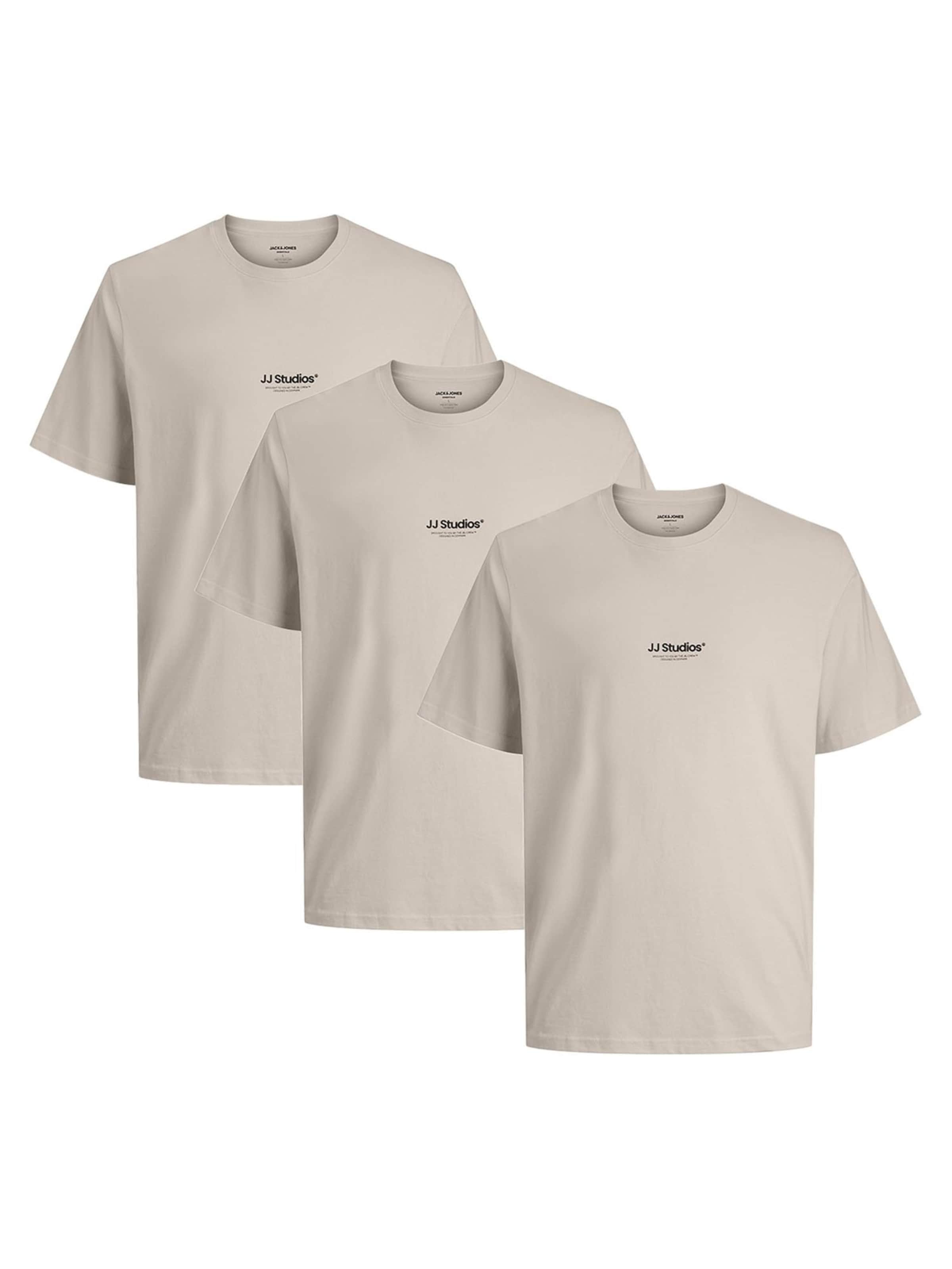 

JACK & JONES Футболка 'Soho' в бежевом цвете