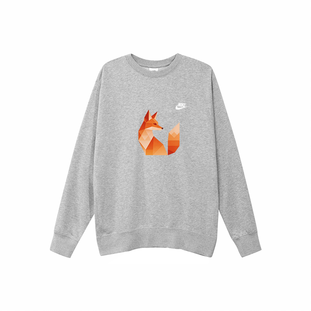 

Спортивный свитшот Club для мужчин Nike, серый